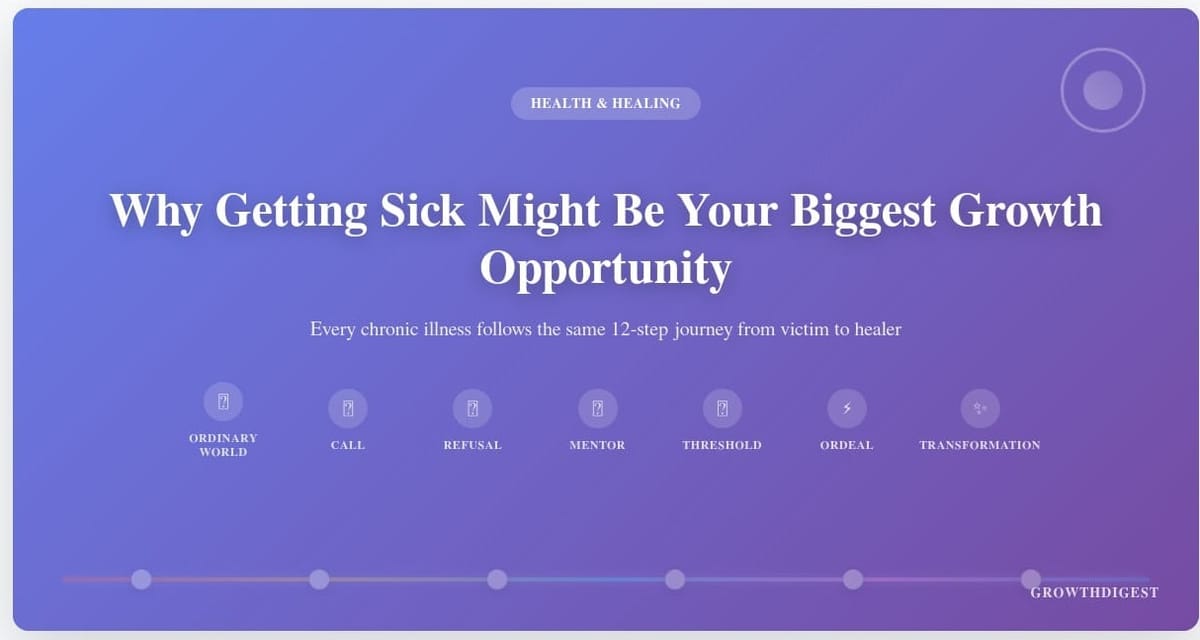 Why Getting Sick Might Be Your Biggest Growth Opportunity