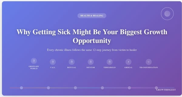 Why Getting Sick Might Be Your Biggest Growth Opportunity
